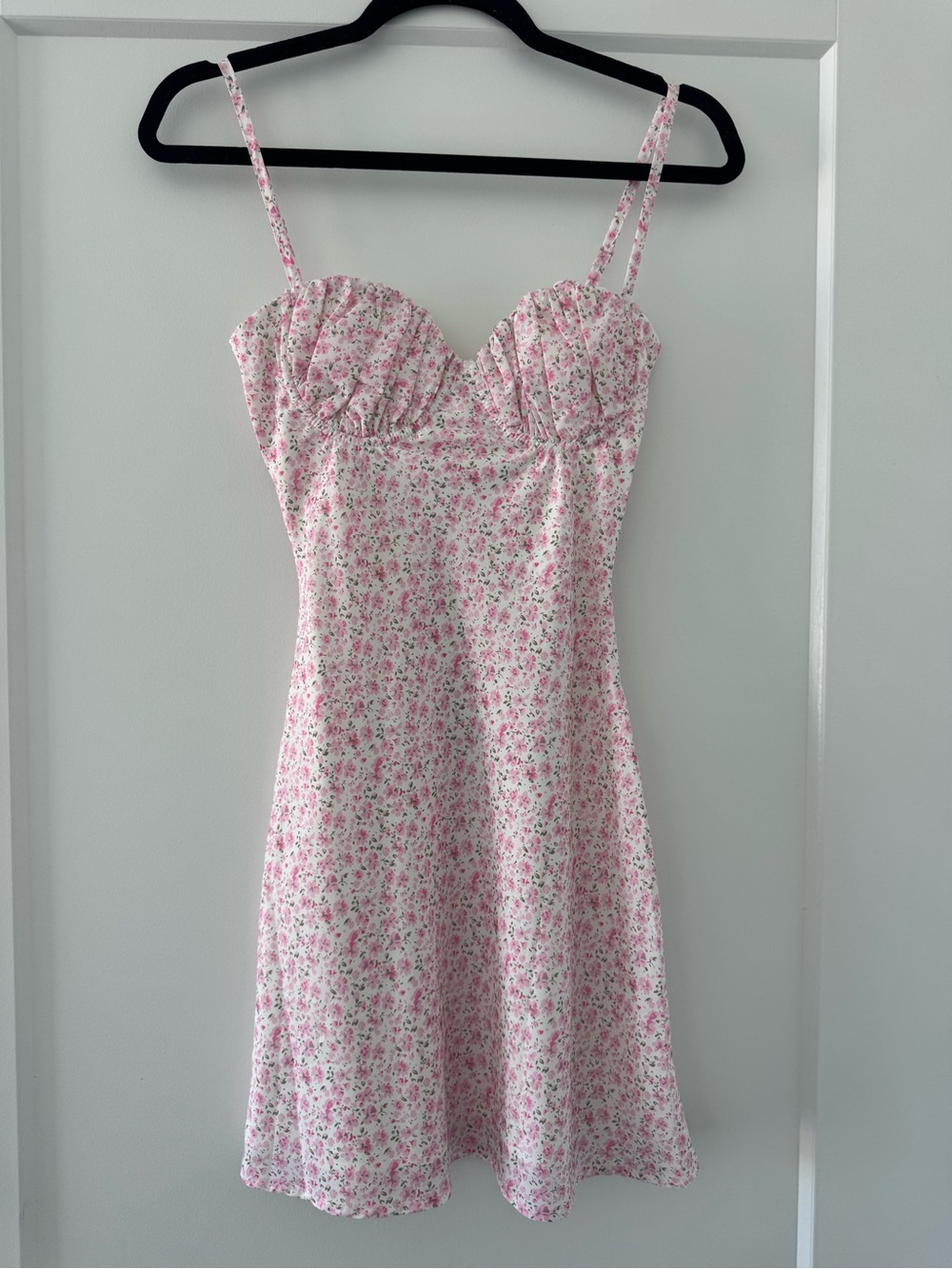 Princess Polly Pink Floral Bustier Mini Dress